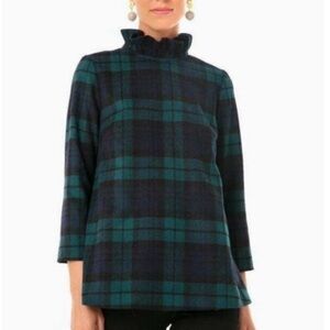 Tuckernuck Blackwatch Plaid Faye Top XL